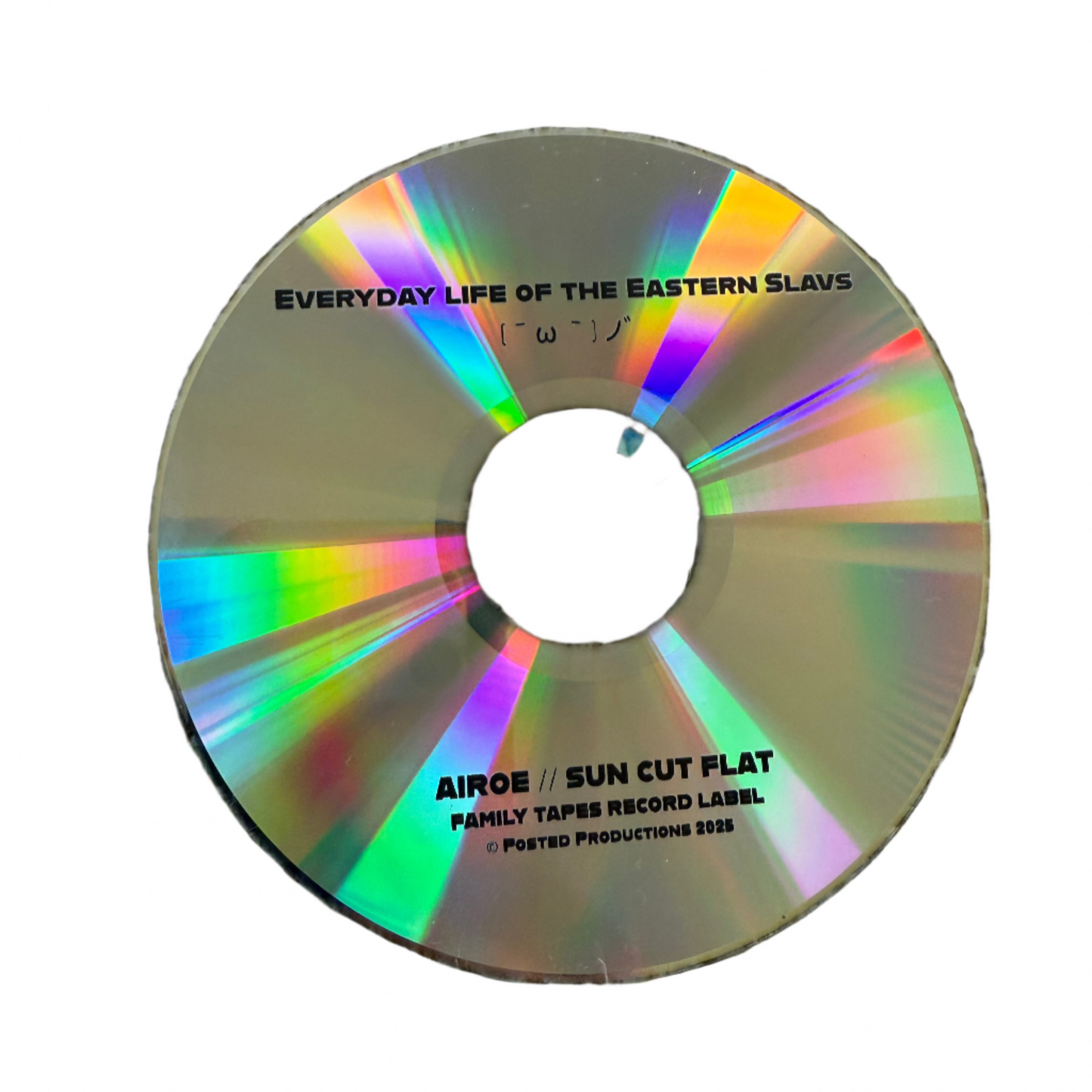 CD in Jacket Sleeve: "Everyday Life of the Eastern Slavs"- 5 track EP by Airoe, Sun Cut Flat, Family Tapes